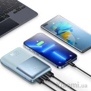 Внешний аккумулятор (Power Bank) Baseus 20000mAh Bipow Pro Digital Display PD 22.5W Blue (PPBD030003/PPBD2-2022)