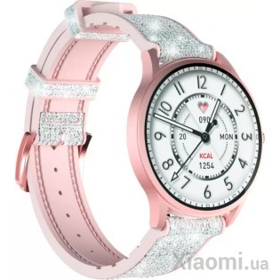 Умные часы Xiaomi Kieslect Lora Lady Calling Watch Silver Pink