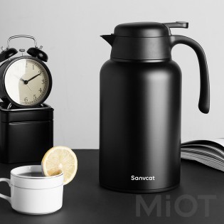 Термос Xiaomi Sanvcat Stainless Vacuum cup Black 2000 ml