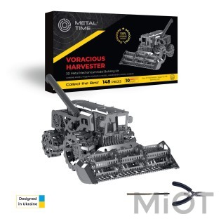 Конструктор комбайна механика Voracious Harvester Metal-Time MT026
