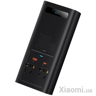 Автомобильный инвертор DC-AC Baseus Super Si Power 300W Black (CGNB010101)