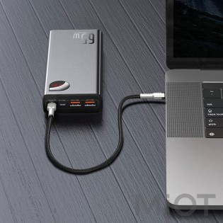 Зовнішній акумулятор (Power Bank) Baseus Adaman 20000mAh Black (PPIMDA-D01)