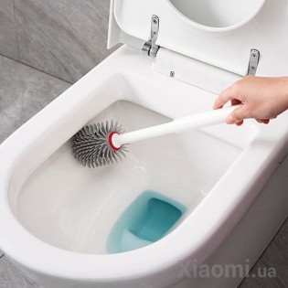 Набор ершик для унитаза + вантуз Xiaomi Yijie White PP+TRP