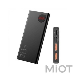 Універсальна батарея Baseus Adaman Metal Digital Display PD3.0+QC3.0 22.5W 10000mAh Black (PPAD000001)