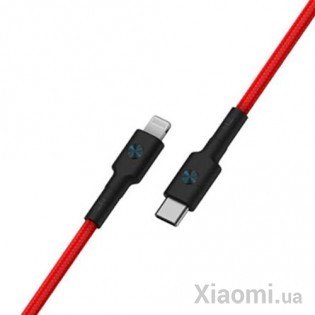 Кабель ZMi AL872 USB-C - Lighting Red 0.3m
