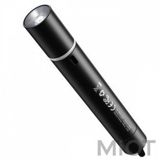 Ліхтарик-молоток Baseus Savior Window Breaking Flashlight Black CRSFH-B01