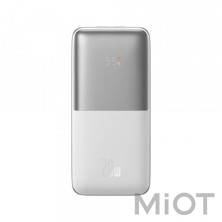 Зовнішній акумулятор (Power Bank)  Baseus Bipow Pro Digital Display 22.5W 10000 mAh White (PPBD040002/PPBD2-1022)