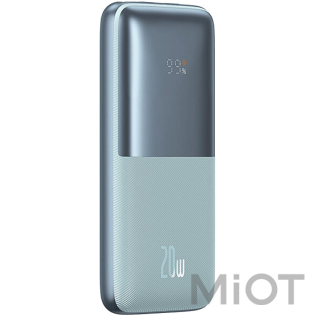 Зовнішній акумулятор (Power Bank) Baseus Bipow Pro Digital Display 10000 mAh 20W Blue (PPBD040103)