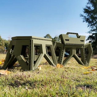 Портативний складаний стілець Xiaomi Youye PP Army Green