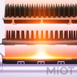 Гребінець випрямляч для волосся Xiaomi ShowSee Hair Straightener E1-V Violet
