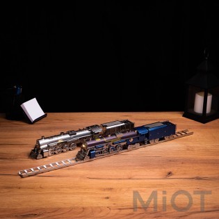 Поїзд експрес Полярний кольоровий Metal-Time Polar Steel color MT052