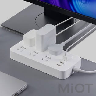Подовжувач MiJia Power Strip (6 розеток + 3 USB-port) White CXB6-1QM China Edition
