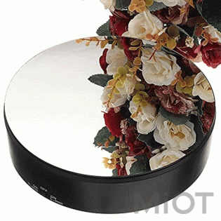 Виставковий обертаючийся поворотний дисплей Metal Time Rotating 360 display RTDSPL-1