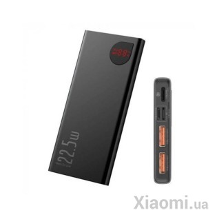 Универсальная батарея Baseus Adaman Metal Digital Display PD3.0+QC3.0 22.5W 10000mAh Black (PPAD000001)