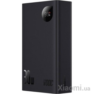 Внешний аккумулятор (Power Bank) Baseus Adaman 2 Metal Digital Display 20000mAh 30W Black (PPAD050001)