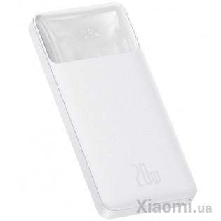 Внешний аккумулятор (Power Bank) Baseus Bipow Digital Display 10000mAh 20W White (PPBD050502)(PPDML-L02)