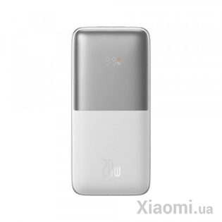 Внешний аккумулятор (Power Bank)  Baseus Bipow Pro Digital Display 22.5W 10000 mAh White (PPBD040002/PPBD2-1022)
