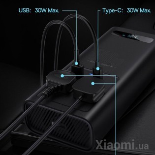 Автомобильный инвертор DC-AC Baseus Super Si Power 500W Black (CGNB000101)