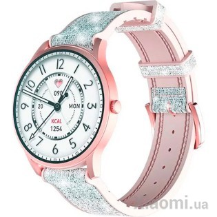 Умные часы Xiaomi Kieslect Lora Lady Calling Watch Silver Pink