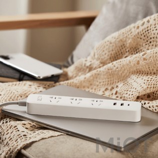 Удлинитель Mi Power Strip 20W Fast Charge (3 sockets +2 USB+1 TypeC)