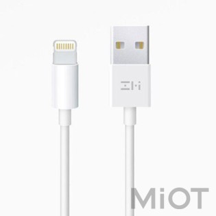 Кабель ZMI AL851 USB-A to Lightning cable 1.5m White
