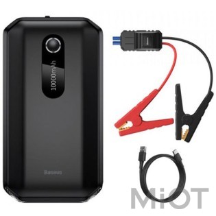 Автомобільний пуско-зарядний пристрій Baseus Super Energy Air Car Jump Starter 10000mAh CGNL020101 Black