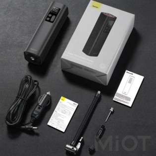 Автомобільний міні-компресор Baseus Super Mini Black (BS-CG003)