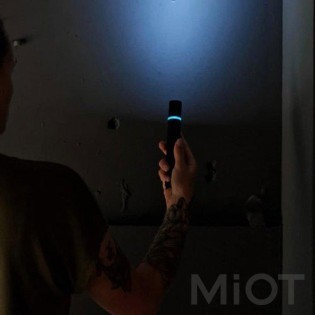 Ліхтарик-молоток Baseus Savior Window Breaking Flashlight Black CRSFH-B01