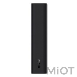 Зовнішній акумулятор (Power Bank) Baseus Adaman Metal Digital Display 10000 mAh 30W Black (PPAD040101/PPADM2-10)