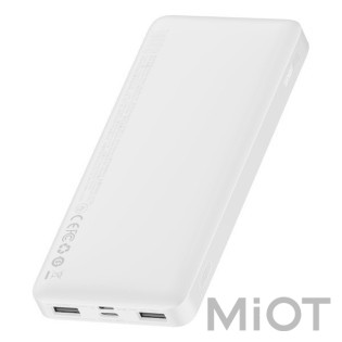 Зовнішній акумулятор (Power Bank) Baseus Bipow Digital Display 10000 mAh 15W White (PPDML-I02)
