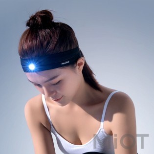 Налобний ліхтарик Xiaomi NexTool Nato Highlights Night Travel Headlights Graphite Black