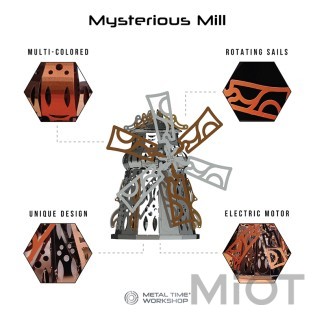 Млин електронний конструктор Mysterious Mill Metal-Time MT054