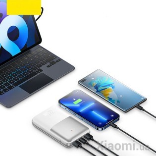 Универсальная батарея Baseus PPBD2 BIPOW PRO 22.5W DIGITAL Display Power Bank 20000Mah White