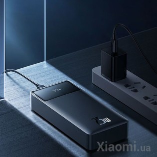 Внешний аккумулятор (Power Bank) Baseus Bipow Digital Display 25W 20000 mAh black (PPBD020301)