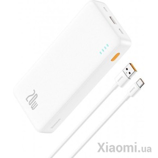 Внешний аккумулятор (Power Bank) Baseus Airpow 20000mAh 20W White (PPAP20K)