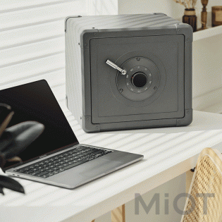 Умный сейф Xiaomi CRMCR Retro Mechanical Smart Safe Deposit Box Grey BGX-D1-30J/SG-30MD
