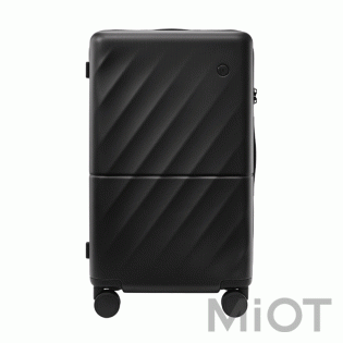 Чемодан Xiaomi Ninetygo Ripple Luggage 26"  Black (6941413222273)