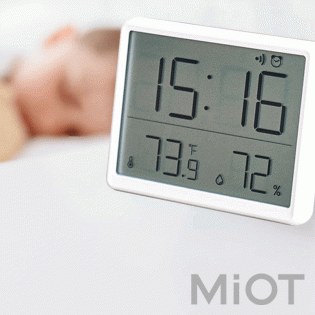 Многофункциональные электронные часы YIDA Time 8218 White