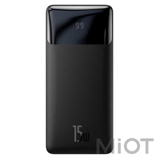 Універсальна батарея Baseus Bipow Digital Display 20000 mAh 15W Black (PPDML-J01)