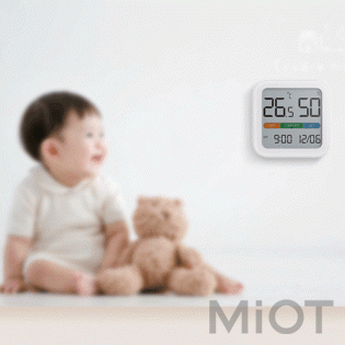 Цифровий Гігрометр Xiaomi MiiiW Temperature and Humidity Meter White NK5253
