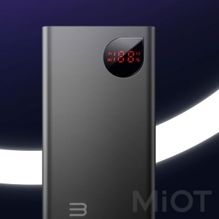Універсальна батарея Baseus Adaman Metal Digital Display PD3.0+QC3.0 22.5W 10000mAh Black (PPAD000001)
