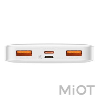 Зовнішній акумулятор (Power Bank) Baseus Bipow Digital Display 10000 mAh 20W White (PPBD050502)(PPDML-L02)