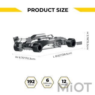 Формула 1 спортивна машина F1 Grand Prix Falcon Metal-Time MT035