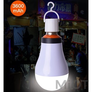 Лампочка світлодіодна Yijia LED rechargeable E27 light bulb 12W