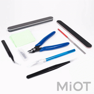 Набір інструментів для збирання моделей Metal-Time Hobby Toolkit HBTLKT-8