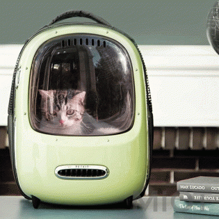 Рюкзак для перенесення кішок Xiaomi Breezy Smart Cat Carrier Green P7701