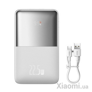 Универсальная батарея Baseus PPBD2 BIPOW PRO 22.5W DIGITAL Display Power Bank 20000Mah White