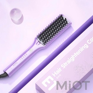 Расческа выпрямитель для волос Xiaomi ShowSee Hair Straightener E1-V Violet