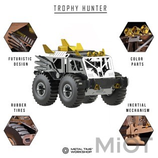 Внедорожник 4х4 модель конструктор Trophy HunterMetal-Time MT056