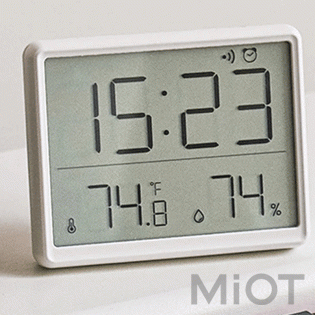 Многофункциональные электронные часы YIDA Time 8218 White